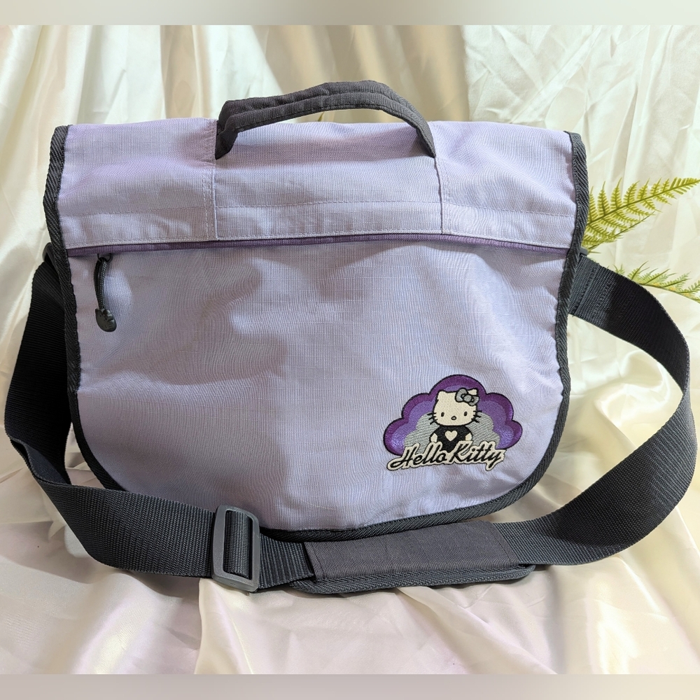 Sanrio Hello Kitty Purple Messenger Bag
